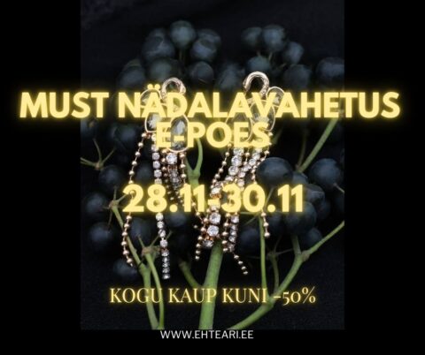 Musta reede nädalavahetus!