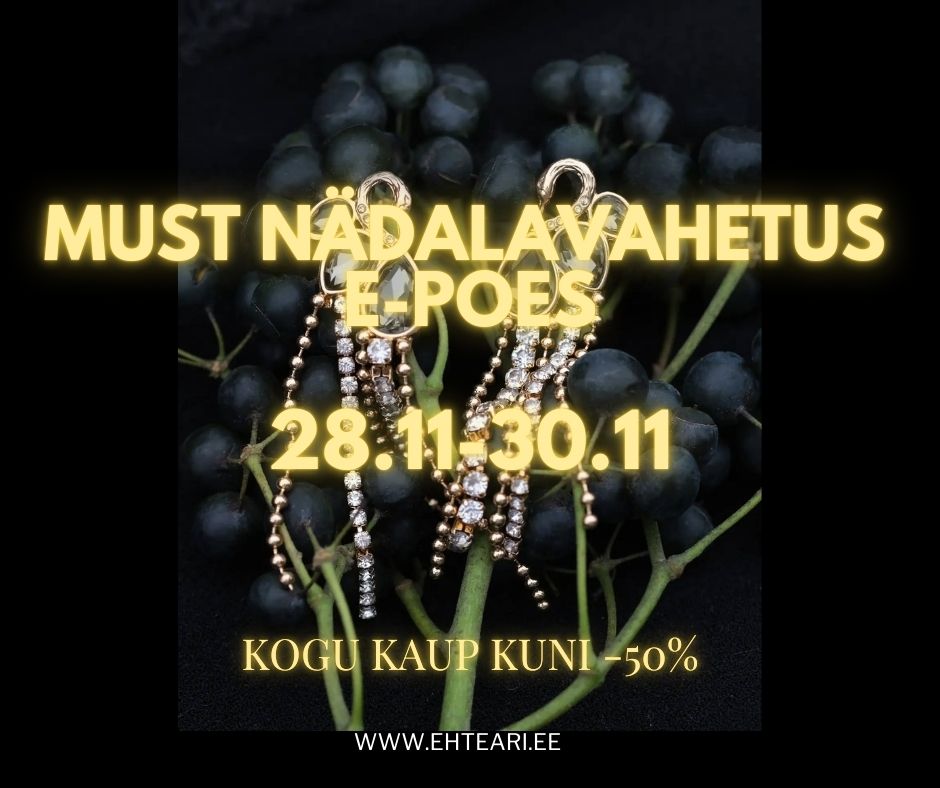 Musta reede nädalavahetus!